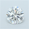 Del inventario de diamantes de laboratorio, 1.05 quilates, Redondo , Color D, claridad VS2 y certificado IGI