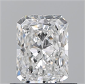 Natural Diamond 0.70 Carats, Radiant with  Cut, E Color, VVS1 Clarity and Certified by GIA