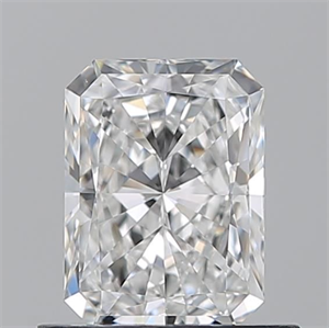 Picture of Natural Diamond 0.70 Carats, Radiant with  Cut, E Color, VVS1 Clarity and Certified by GIA