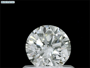 Picture of Natural Diamond 0.70 Carats, Round with Very Good Cut, G Color, VS2 Clarity and Certified by GIA
