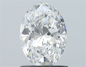 Picture of Natural Diamond 1.01 Carats, Oval with  Cut, F Color, VS2 Clarity and Certified by GIA
