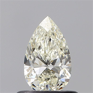 Foto Diamante Natural 0.51 quilates, De pera , Color K, claridad VS1 y certificado GIA de
