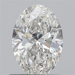 Foto Diamante Natural 0.60 quilates, Ovalado , Color G, claridad VS1 y certificado GIA de