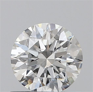 Picture of Natural Diamond 0.53 Carats, Round with Excellent Cut, G Color, SI1 Clarity and Certified by GIA