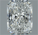 Natural Diamond 1.30 Carats, Radiant with  Cut, G Color, I1 Clarity and Certified by GIA