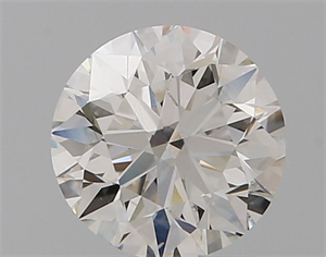 Picture of Natural Diamond 0.72 Carats, Round with Excellent Cut, I Color, SI1 Clarity and Certified by GIA