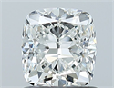Diamante Natural 1.00 quilates, Del cojín , Color H, claridad VS1 y certificado GIA