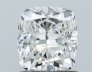 Foto Diamante Natural 1.00 quilates, Del cojín , Color H, claridad VS1 y certificado GIA de