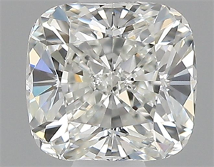 Foto Diamante Natural 0.51 quilates, Del cojín , Color H, claridad VVS1 y certificado GIA de
