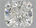 Natural Diamond 0.51 Carats, Cushion with  Cut, H Color, VVS1 Clarity and Certified by GIA
