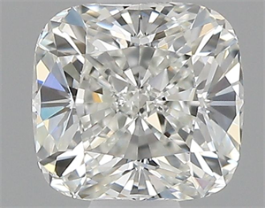 Picture of Natural Diamond 0.51 Carats, Cushion with  Cut, H Color, VVS1 Clarity and Certified by GIA