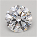 Lab Grown Diamond 1.17 Carats, Round with Ideal Cut, D Color, VVS2 Clarity and Certified by IGI