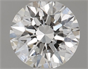 Diamante Natural 0.46 quilates, Redondo , Color F, claridad VVS1 y certificado GIA