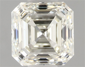 Picture of Natural Diamond 1.02 Carats, Asscher with  Cut, I Color, VS1 Clarity and Certified by IGI