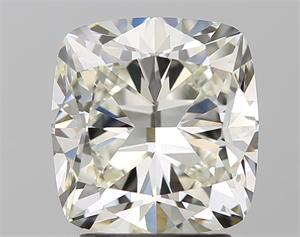 Foto Diamante Natural 3.01 quilates, Del cojín , Color L, claridad VS1 y certificado GIA de