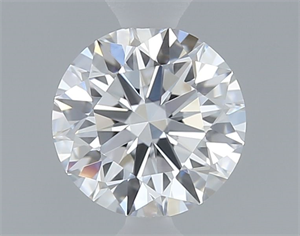 Foto Diamante Natural 0.43 quilates, Redondo , Color D, claridad IF y certificado GIA de