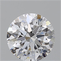 Diamante Natural 0.75 quilates, Redondo , Color D, claridad VS2 y certificado GIA