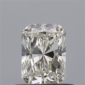 Picture of Natural Diamond 0.50 Carats, Radiant with  Cut, G Color, VVS2 Clarity and Certified by IGI