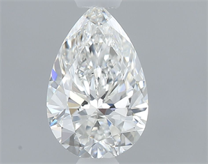 Foto Diamante Natural 0.50 quilates, De pera , Color G, claridad VVS2 y certificado GIA de