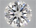Lab Grown Diamond 6.01 Carats, Round with Excellent Cut, E Color, VVS2 Clarity and Certified by IGI