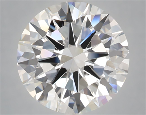 Picture of Lab Grown Diamond 6.01 Carats, Round with Excellent Cut, E Color, VVS2 Clarity and Certified by IGI