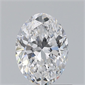 Diamante Natural 0.70 quilates, Ovalado , Color D, claridad VVS2 y certificado GIA