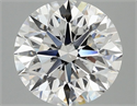 Del inventario de diamantes de laboratorio, 3.01 quilates, Redondo , Color E, claridad VS2 y certificado IGI