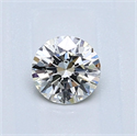 Diamante Natural 0.58 quilates, Redondo , Color J, claridad SI2 y certificado GIA