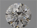 Natural Diamond 0.40 Carats, Round with Excellent Cut, H Color, VVS2 Clarity and Certified by GIA