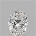 Diamante Natural 0.55 quilates, Ovalado , Color D, claridad VVS1 y certificado GIA