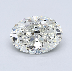 Foto Diamante Natural 5.01 quilates, Ovalado , Color H, claridad VVS2 y certificado GIA de