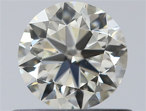 Picture of Natural Diamond 0.50 Carats, Round with Very Good Cut, L Color, VS2 Clarity and Certified by GIA
