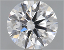 Del inventario de diamantes de laboratorio, 0.70 quilates, Redondo , Color D, claridad VVS2 y certificado IGI
