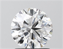 Lab Grown Diamond 1.31 Carats, Round with Ideal Cut, D Color, VVS1 Clarity and Certified by IGI