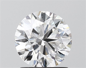 Picture of Lab Grown Diamond 1.31 Carats, Round with Ideal Cut, D Color, VVS1 Clarity and Certified by IGI