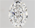 Natural Diamond 0.55 Carats, Oval with  Cut, E Color, VS1 Clarity and Certified by GIA