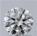 Natural Diamond 0.80 Carats, Round with Very Good Cut, F Color, SI2 Clarity and Certified by GIA