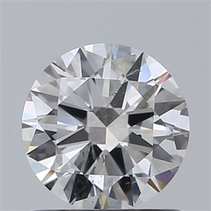 Foto Diamante Natural 0.80 quilates, Redondo , Color F, claridad SI2 y certificado GIA de