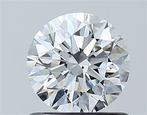 Foto Diamante Natural 0.80 quilates, Redondo , Color E, claridad SI1 y certificado GIA de