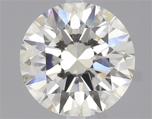 Picture of Natural Diamond 2.01 Carats, Round with Excellent Cut, I Color, VVS2 Clarity and Certified by IGI
