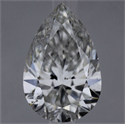 Natural Diamond 2.00 Carats, Pear with  Cut, F Color, SI2 Clarity and Certified by GIA