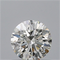 Diamante Natural 0.56 quilates, Redondo , Color F, claridad VVS2 y certificado IGI