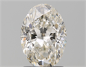 Natural Diamond 1.70 Carats, Oval with  Cut, I Color, VVS2 Clarity and Certified by GIA