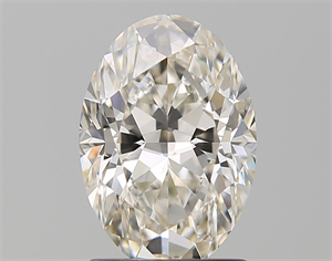 Picture of Natural Diamond 1.70 Carats, Oval with  Cut, I Color, VVS2 Clarity and Certified by GIA