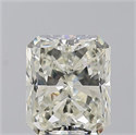 Natural Diamond 4.01 Carats, Radiant with  Cut, K Color, VVS2 Clarity and Certified by GIA