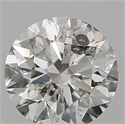 Diamante Natural 0.90 quilates, Redondo , Color H, claridad I1 y certificado IGI