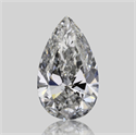 Natural Diamond 0.32 Carats, Pear with  Cut, G Color, SI2 Clarity and Certified by GIA