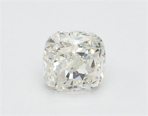 Foto Diamante Natural 0.71 quilates, Del cojín , Color J, claridad VVS2 y certificado GIA de