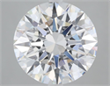 Del inventario de diamantes de laboratorio, 6.03 quilates, Redondo , Color F, claridad VVS1 y certificado IGI