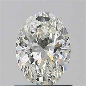 Picture of Natural Diamond 0.90 Carats, Oval with  Cut, I Color, VVS2 Clarity and Certified by GIA